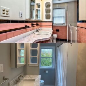 Bathroom renovation flip - Trademark Plumbing & Heating Inc.